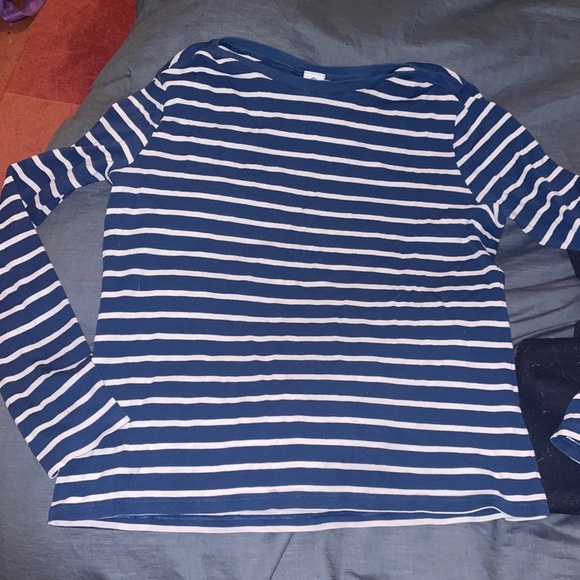 Petit Bateau iconic sailor stripe cotton top euc - Picture 1 of 4